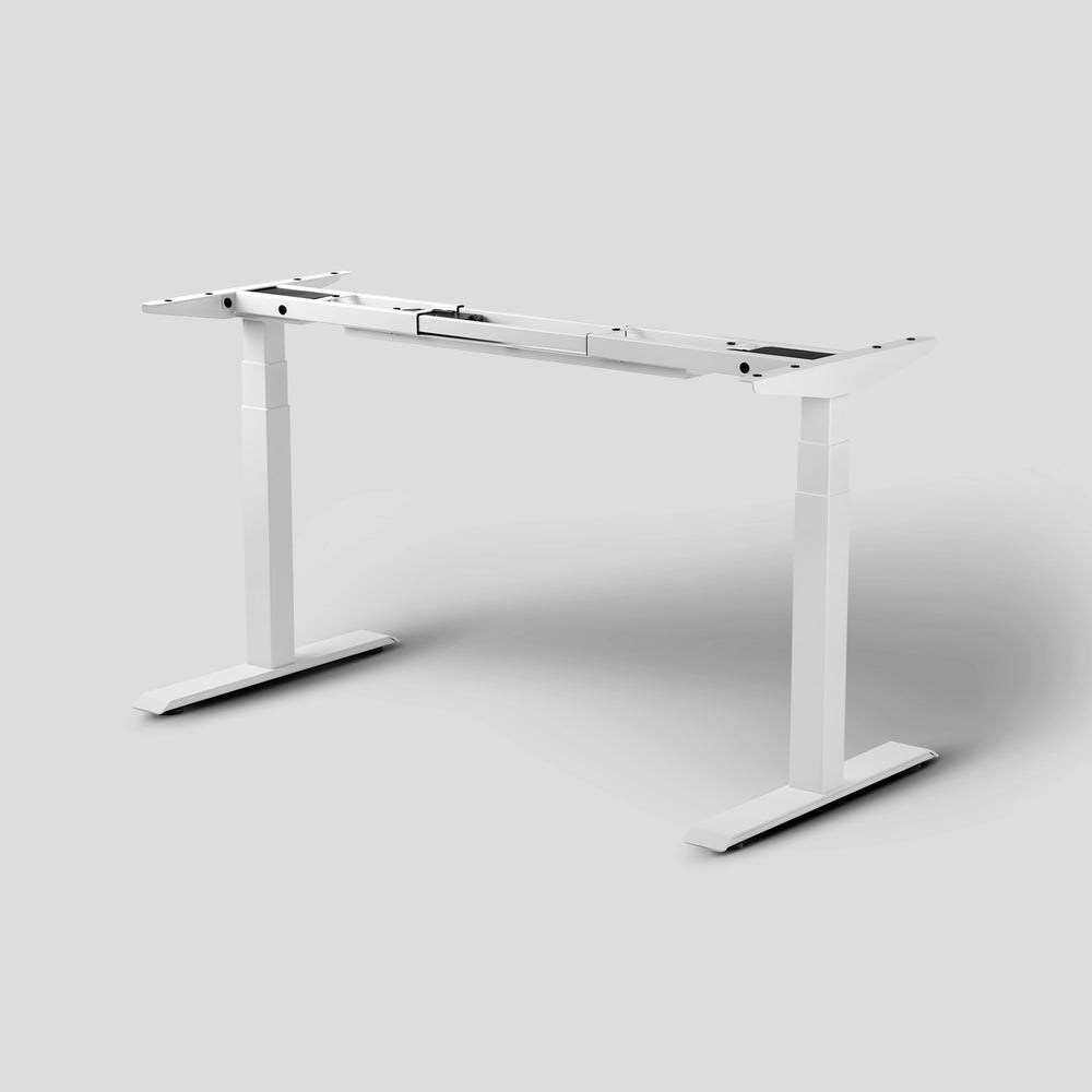 Adjustable Standing Desk Satin White