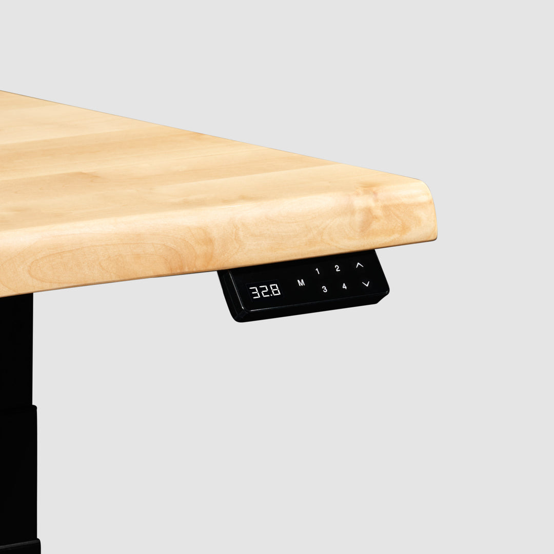 Adjustable Standing Desk Satin Black